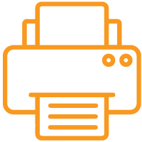 hp laserjet printer rental icon