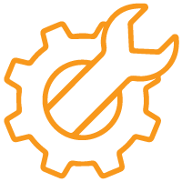 on site printer service icon